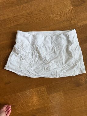 lululemon athletica White Athletic Mini Skirt